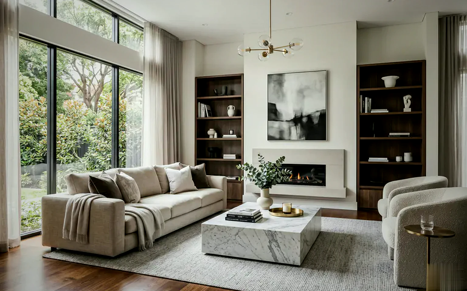 Real Estate Room Flythrough Prompt example