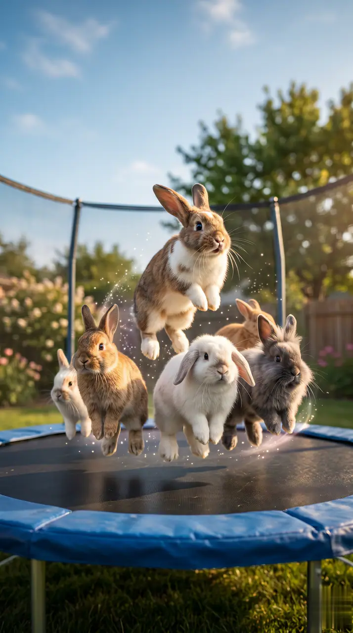 Preview the AI Bunnies Trampoline motion direction