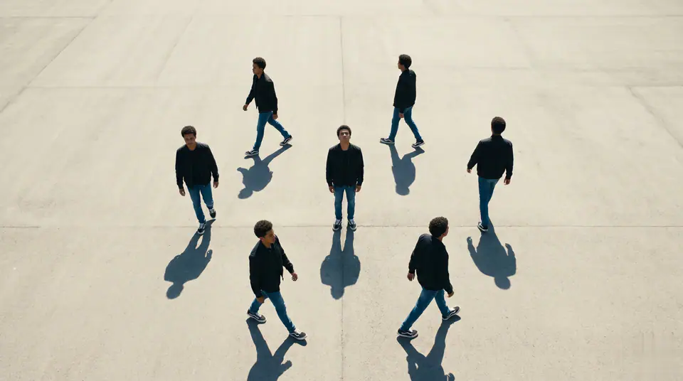 Preview the Multiple Me Effect motion direction