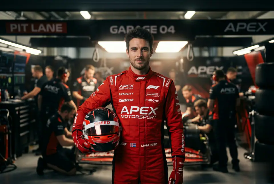 AI Original Motorsport Portrait