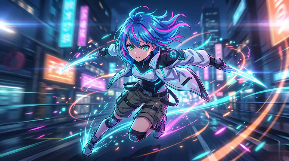 Preview the AI Anime Video motion direction