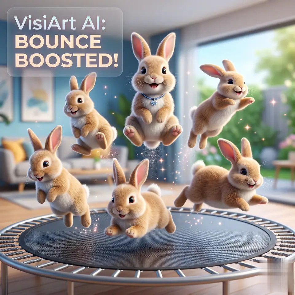 Preview the AI Bunnies Trampoline motion direction