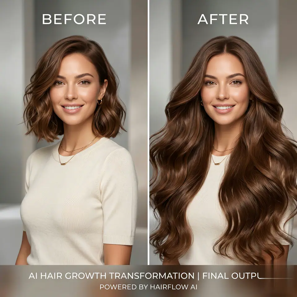 Preview the AI Hair Growth motion direction
