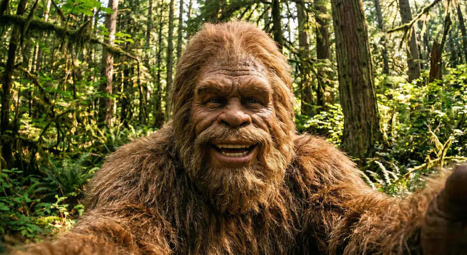 Bigfoot Video Generator Prompt Template visual example
