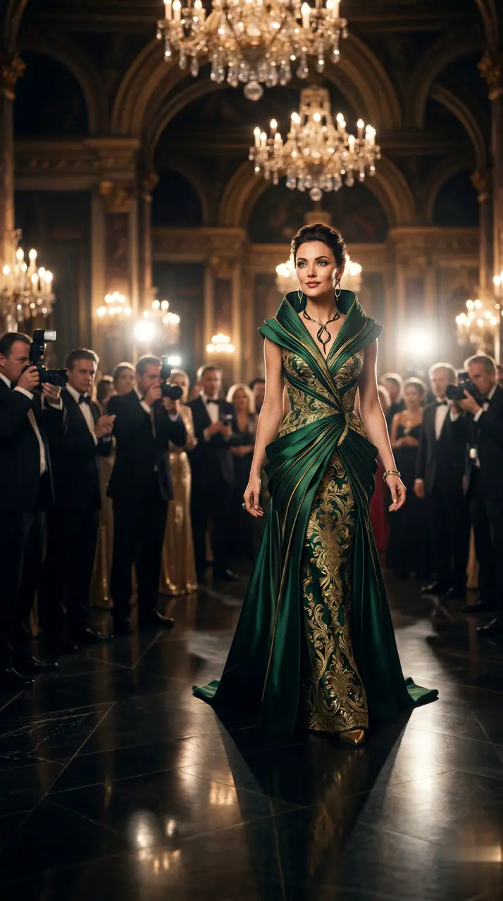 Preview the AI Original Luxury Gala Portrait motion direction
