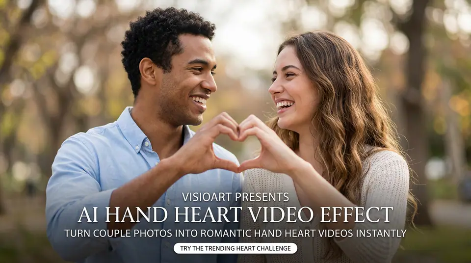 Preview the AI Hand Heart Video motion direction