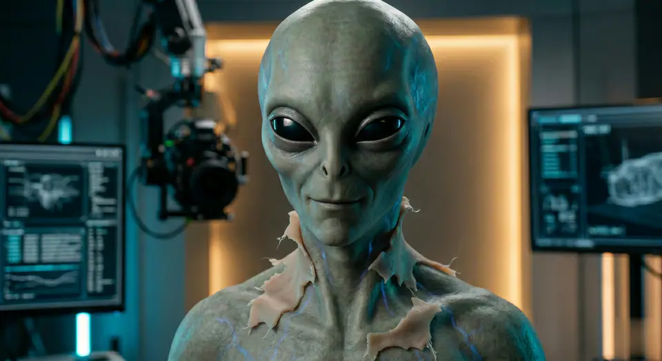 Preview the AI Alien Mask motion direction