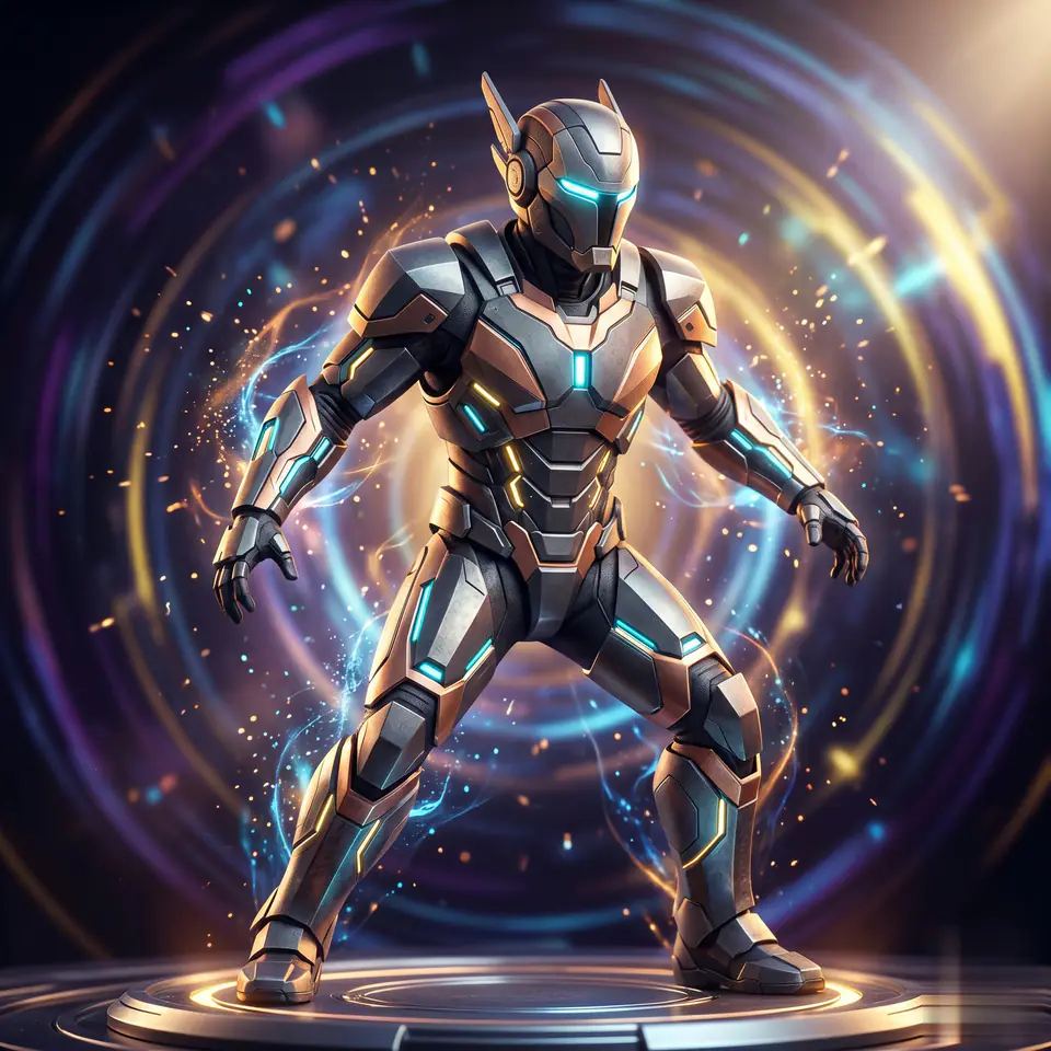 Kreativmotiv Hero Prompt visual example