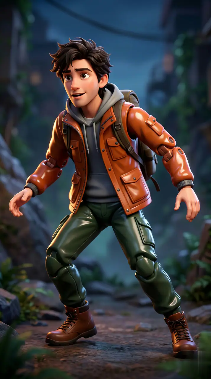 Action Figure Video Prompt Template Prompt preview
