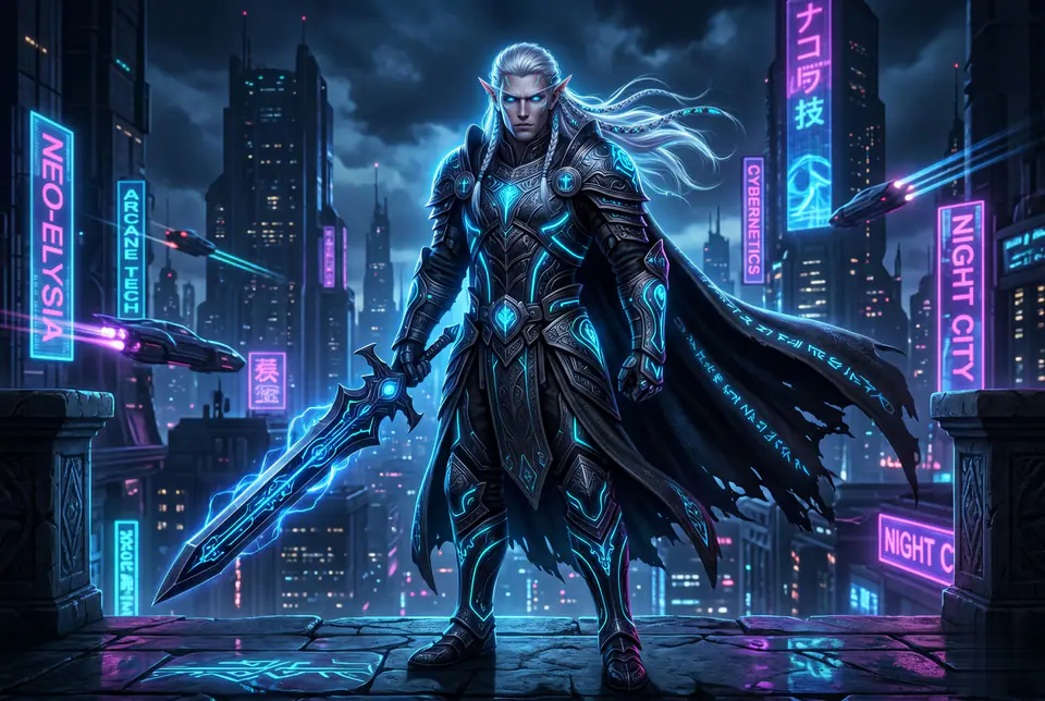 AI Fantasy Art concept