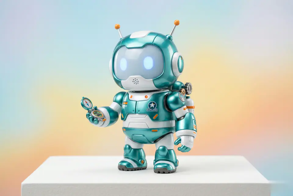 AI Original Vinyl Collectible Figure Generator concept