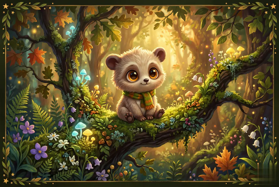 AI Original Storybook Animation Poster concept