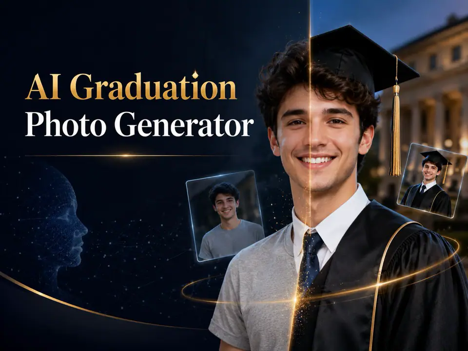 AI Graduation Photo Generator concept