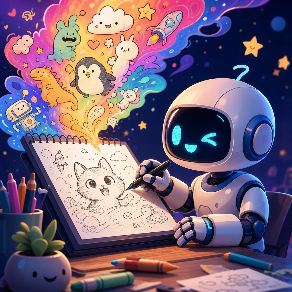 AI Doodle Generator concept