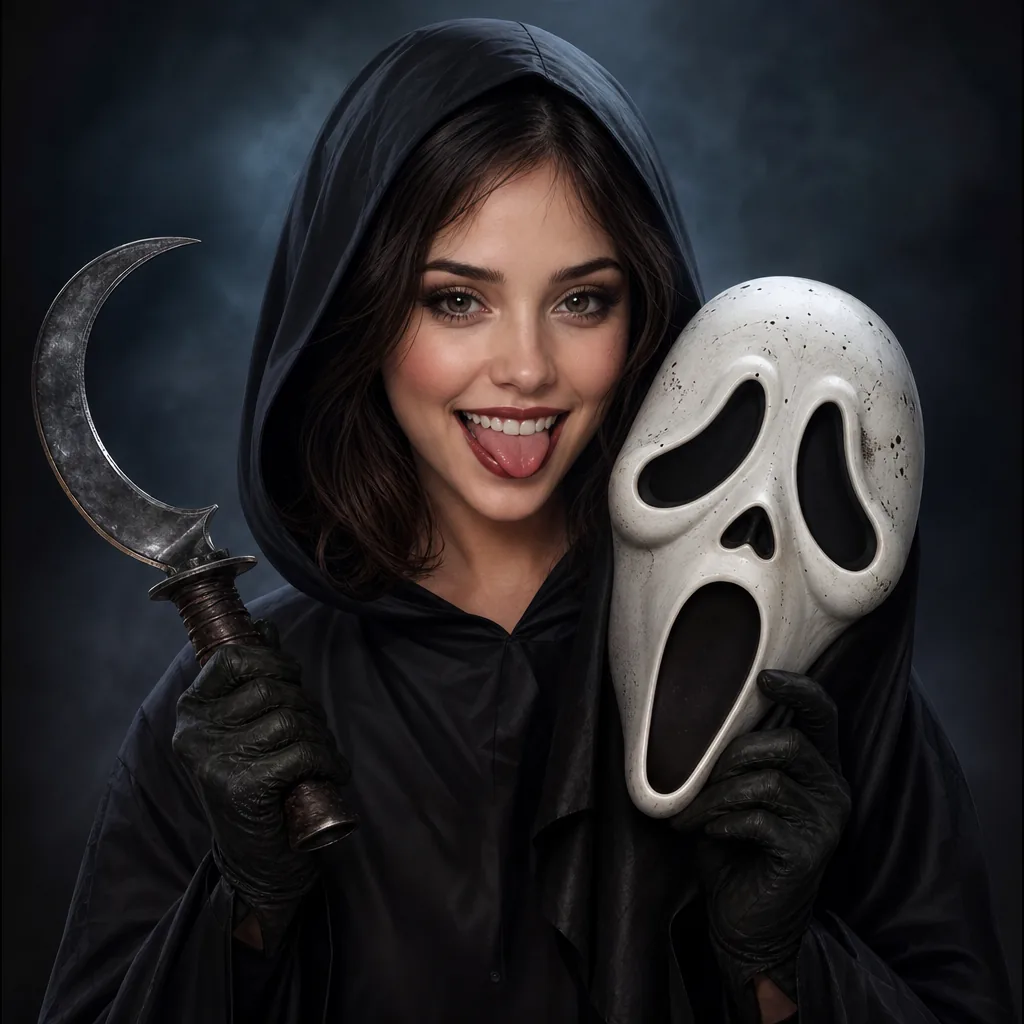 AI Ghostface Generator concept