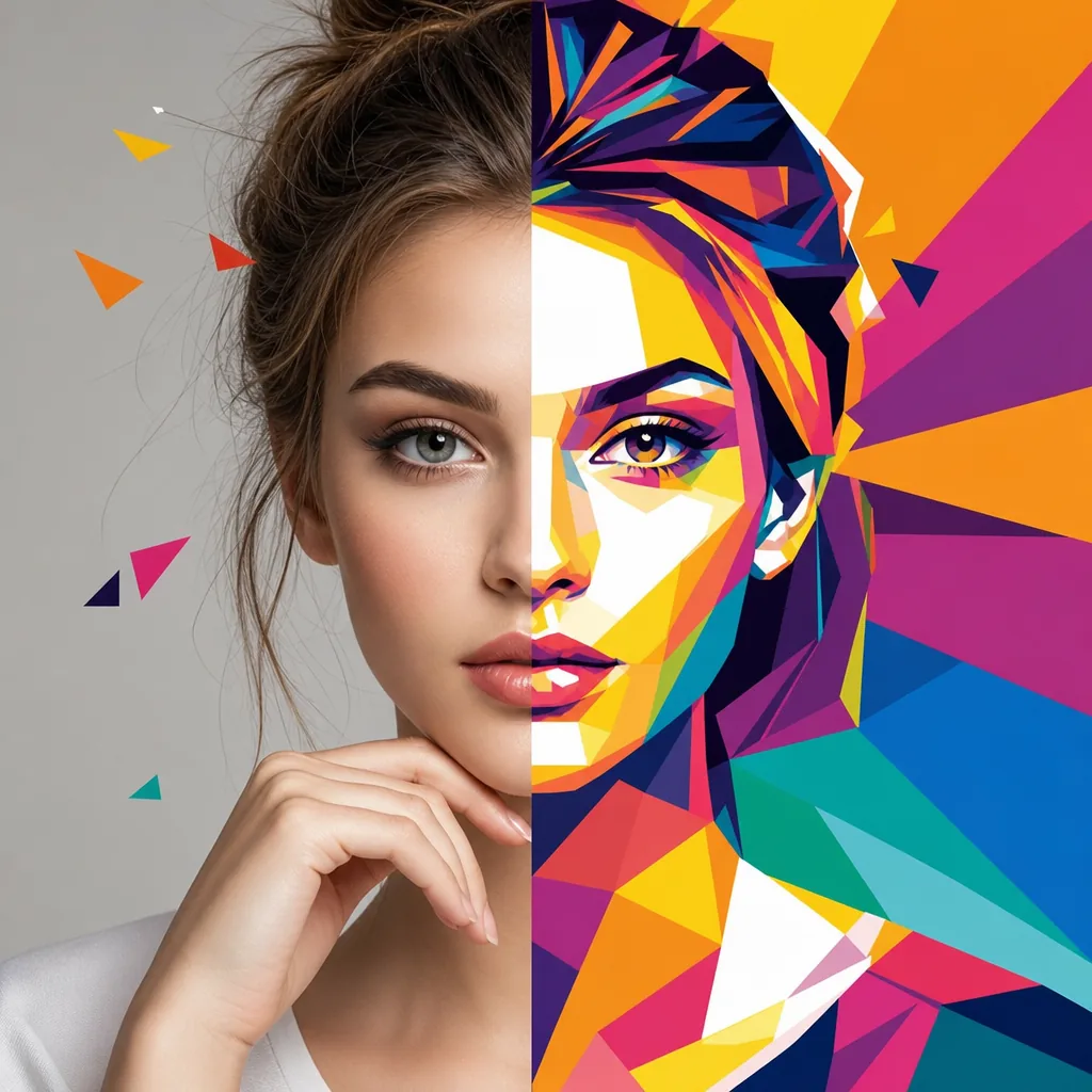 WPAP Art Generator concept